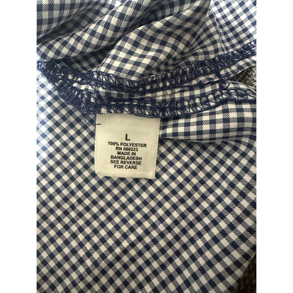 Magellan Outdoors Relaxed Fit Men's L Plaid Short Sleeve Shirt - Picture 6 of 7